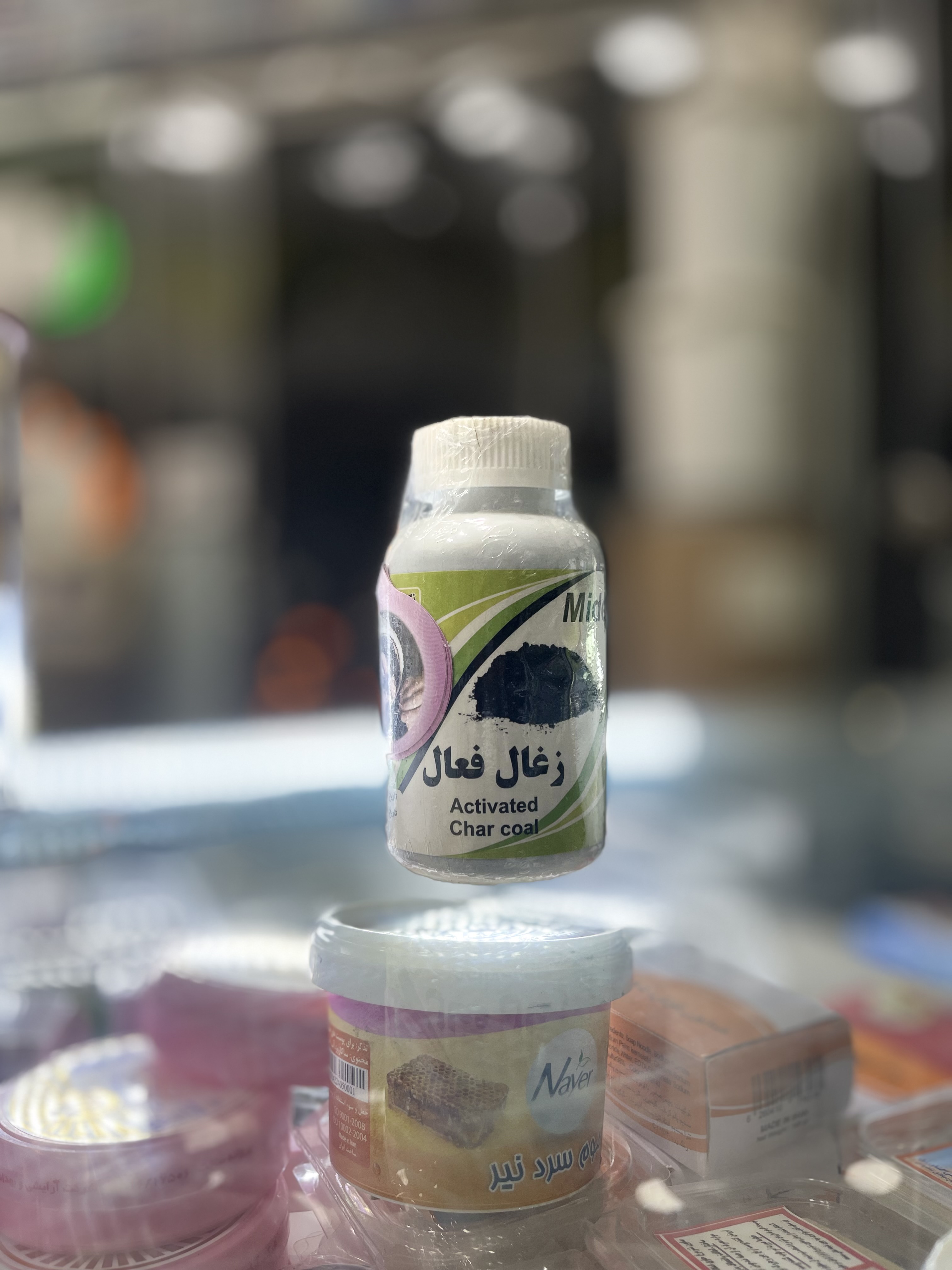 ماسک گچی ذغال فعال